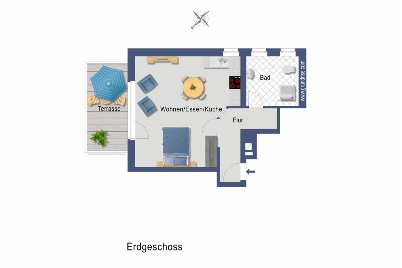 Haus Ardenne 02 Leilighet Heringsdorf  Eksteriør bilde